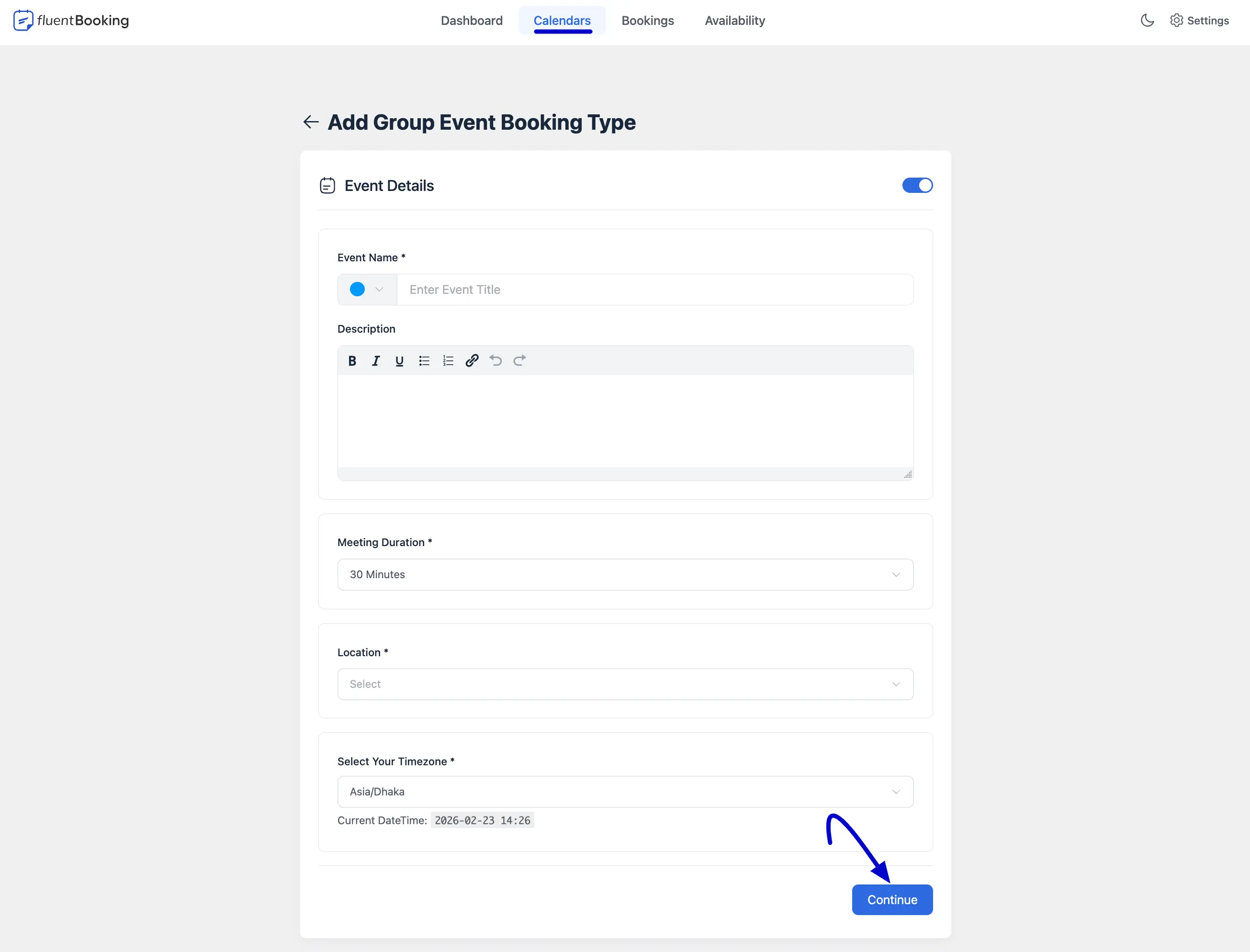 Customize Settings