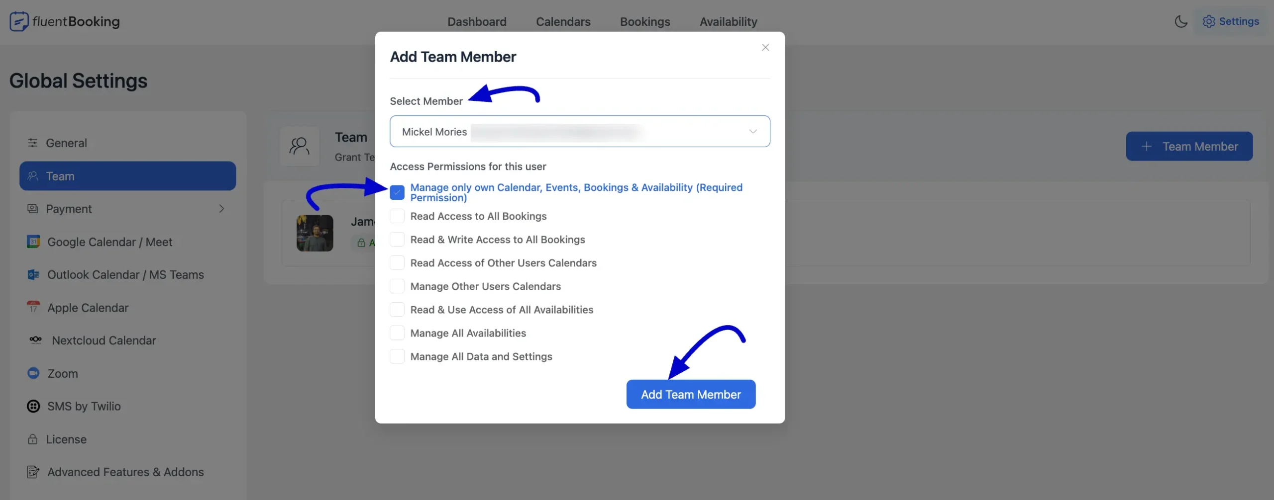 Add a Team Member