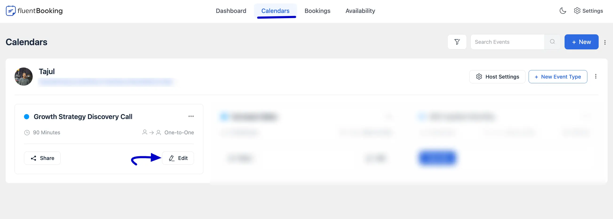 Booking Calender