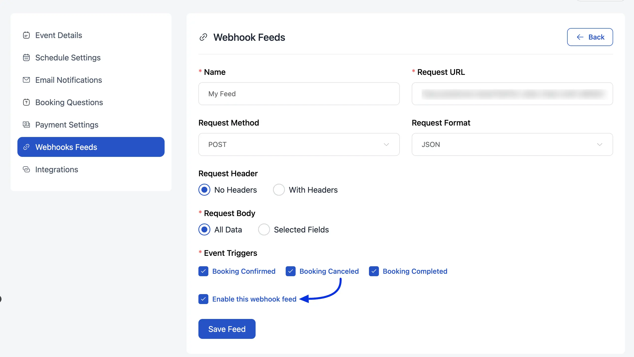 Configure the Webhook