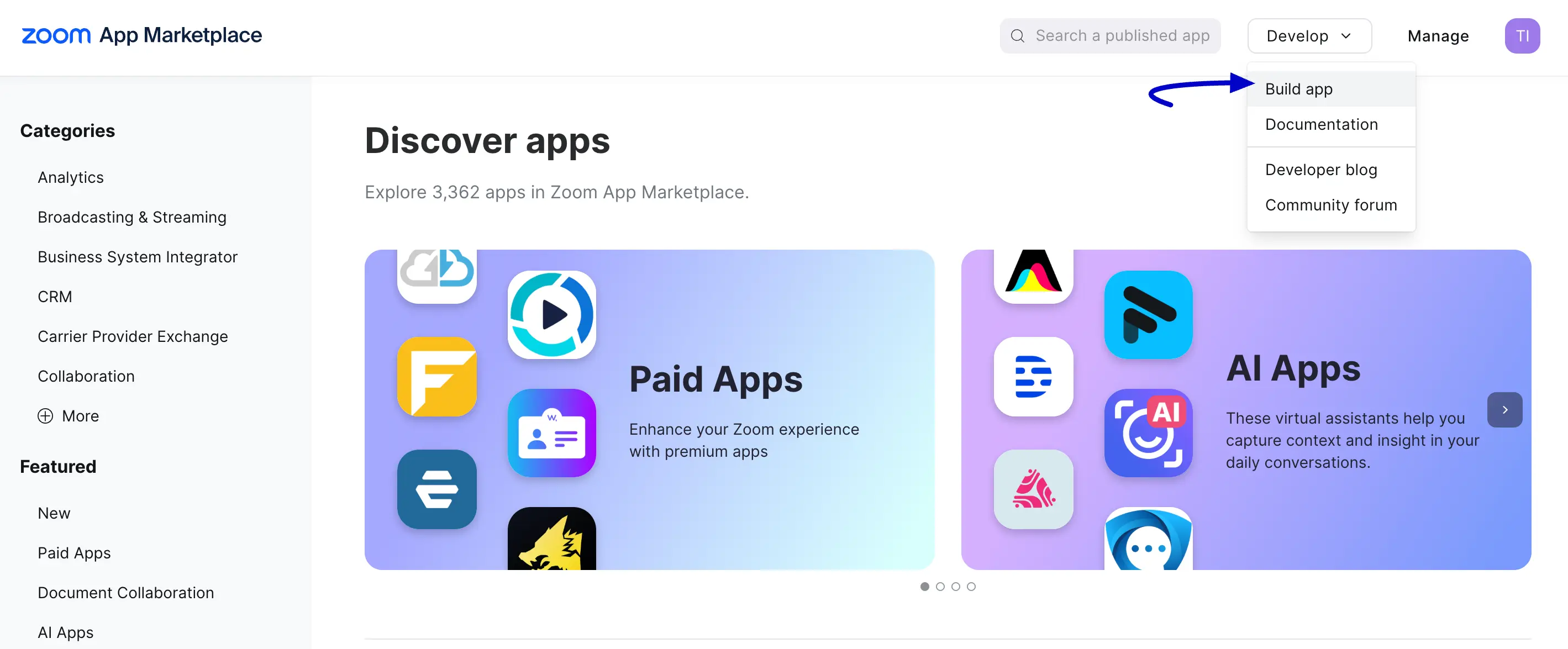 Create Zoom App