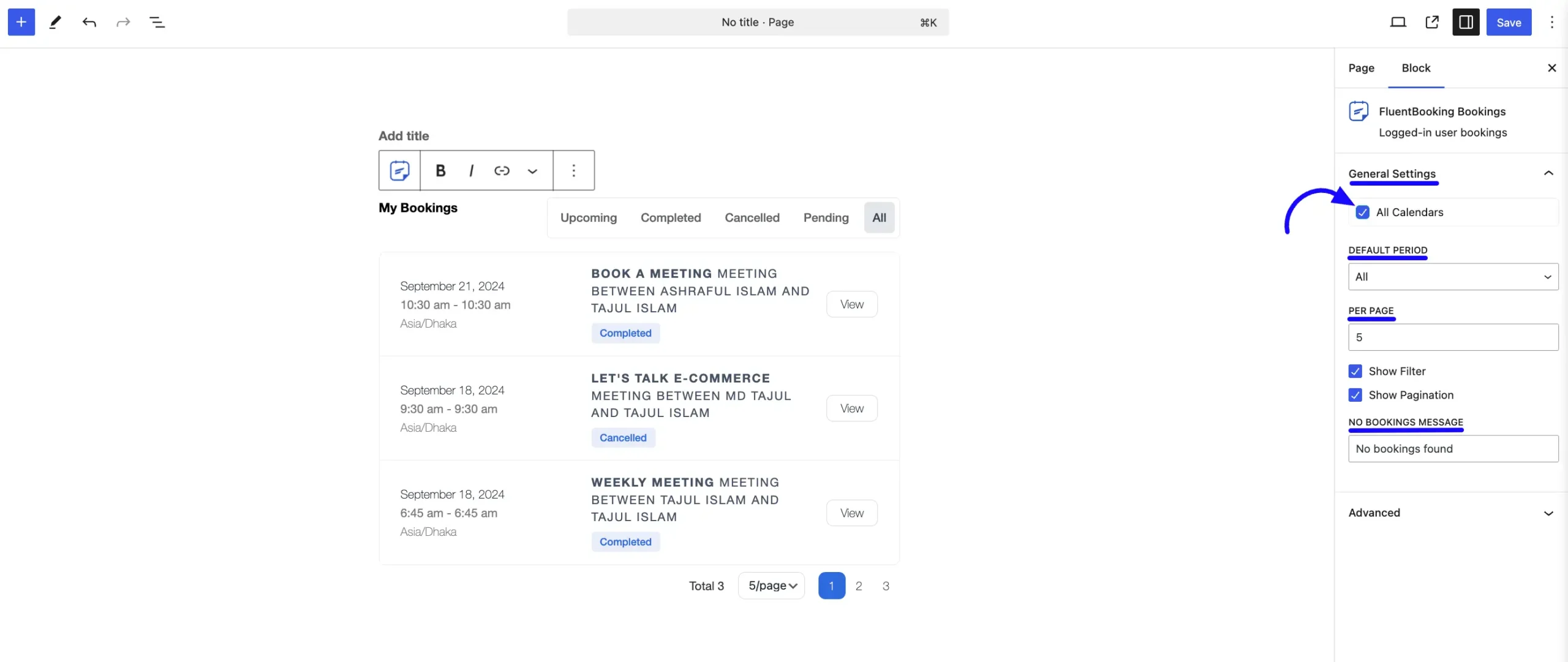 General Settings
