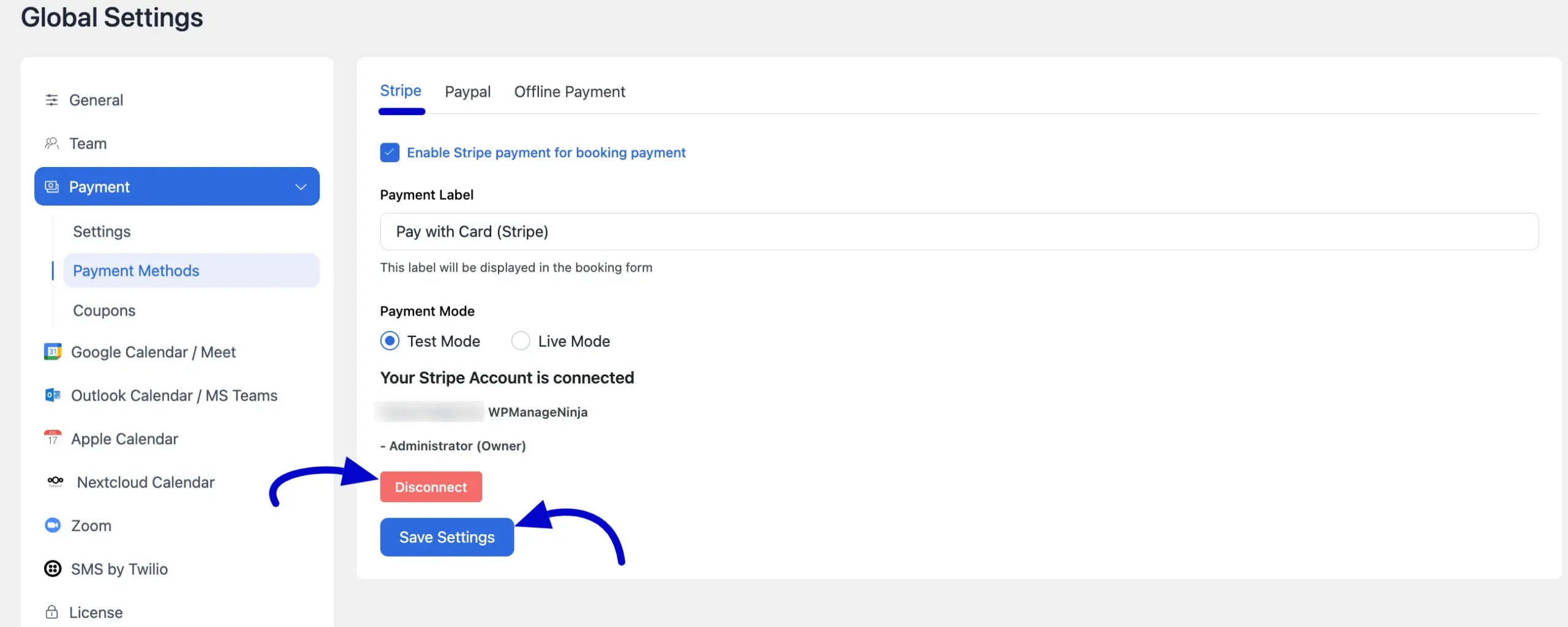 Your Stripe Payment